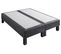 BOXSPRING Matelas 180x200 cm , sommier 2x90x200, tête de lit, 8 pieds NUAGE