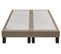 Sommier bronze 2x90x200 cm EPEDA BIEN-ETRE tissu