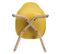 Lot De 2 Chaises Scandinaves Jaune Moutarde - Melya