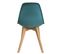 Lot De 2 Chaises Scandinaves Bleu Céladon - Melya