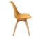 Lot De 4 Chaises Scandinaves Jaunes - Medaline