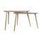 Lot De 2 Tables Gigognes Triangulaires XL Effet Bois - Bruna