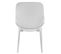 Lot De 2 Fauteuils Coque Plastique Blanche - Monica