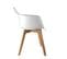 Lot De 4 Fauteuils Assises Blanches - Travis