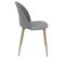 Lot De 2 Chaises Scandinaves Grises - Maddy