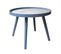 Table Scandinave Bleue Plateau Effet Bois - Mana