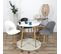 Lot De 4 Chaises Scandinaves Grises - Maddy