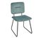 Lot De 2 Chaises Velours Bleu Céladon - Vince