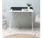 Bureau Blanc Motifs Eclats Rebord Noir - Pinto