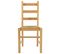 Lot De 6 Chaises Naturelles Et Assises En Paille - Suzy