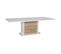 Table Allongeable 180-225cm Effet Chêne Et Leds - Dayton Oak