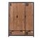 Chambre 90x200cm + Armoire 3p + Pack Bureau - Tchad