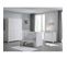 Pack Lit Bébé 60x120cm + Commode + Armoire 3p - Gaston