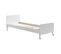 Lit 90x200cm + Chevet 2 Tiroirs + Bureau - Tiny White