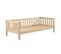 Lit Banquette 90x200cm En Pin Naturel - Yax