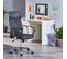 Fauteuil De Bureau Sur Roulettes Noir - Techno