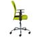 Fauteuil De Bureau Sur Roulettes Vert Et Noir - Deana