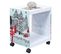 Table D'appoint Sur Roulettes Motif Londres - Isla