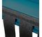 Table D'appoint Turquoise Avec Porte-brochure - Stacio