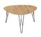 Table Basse Triangulaire Plateau Effet Bois - Caceres