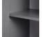 Buffet 2 Portes 4 Tiroirs Coloris Gris Graphite - Zeine