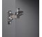 Buffet 2 Portes 4 Tiroirs Coloris Gris Graphite - Zeine