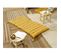 Matelas De Sol Avec Pompons 60x120cm Coton Coloris Safran - Sophie