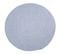 Tapis 160 cm Pet Recyclé Toucher Laine Gris Cendré - Corvia