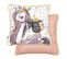 Coussin Déhoussable 40x40cm Coton Motif Licorne - Philias