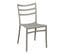 Lot De 4 Chaises En Polypropylène Gris Clair - Monny