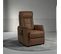 Fauteuil Relax Electrique Simili Cuir Brun - Kyle