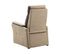 Fauteuil Relax Electrique New Nobuck Gris Foncé Et Beige - Coimbra