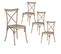 Lot De 4 Chaises Plastiques Beiges - Clairin