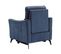 Fauteuil Electrique Tissu Waterproof Bleu - Burgos