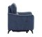 Fauteuil Electrique Tissu Waterproof Bleu - Burgos