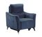 Fauteuil Electrique Tissu Waterproof Bleu - Burgos