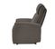 Fauteuil Electrique Tissu Polyester Gris - Saragosse