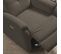 Fauteuil Electrique Tissu Polyester Gris - Saragosse