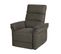 Fauteuil Relax Electrique Releveur Tissu Gris Foncé - Robinson