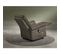 Fauteuil Relax Electrique Releveur Tissu Gris Foncé - Robinson