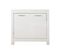 Buffet 2 Portes L112cm Laqué Blanc Brillant - Denae