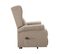 Fauteuil Relax Releveur Electrique Tissu Beige - Andora