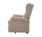 Fauteuil Relax Releveur Electrique Tissu Beige - Andora