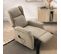 Fauteuil Relax Releveur Electrique Tissu Beige - Andora