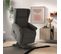 Fauteuil Relax Releveur Electrique Tissu Gris Foncé - Andora