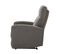 Fauteuil Relax Electrique Tissu Gris Foncé - Lerida