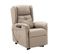 Fauteuil Relax Releveur Electrique Beige Tissu Waterproof - Donostia