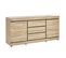 Buffet 2 Portes 3 Tiroirs Aspect Bois - Massire