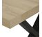 Table Rectangulaire 170cm Aspect Bois - Massire