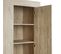 Armoire 3 Portes 165cm Aspect Bois Clair - Natural